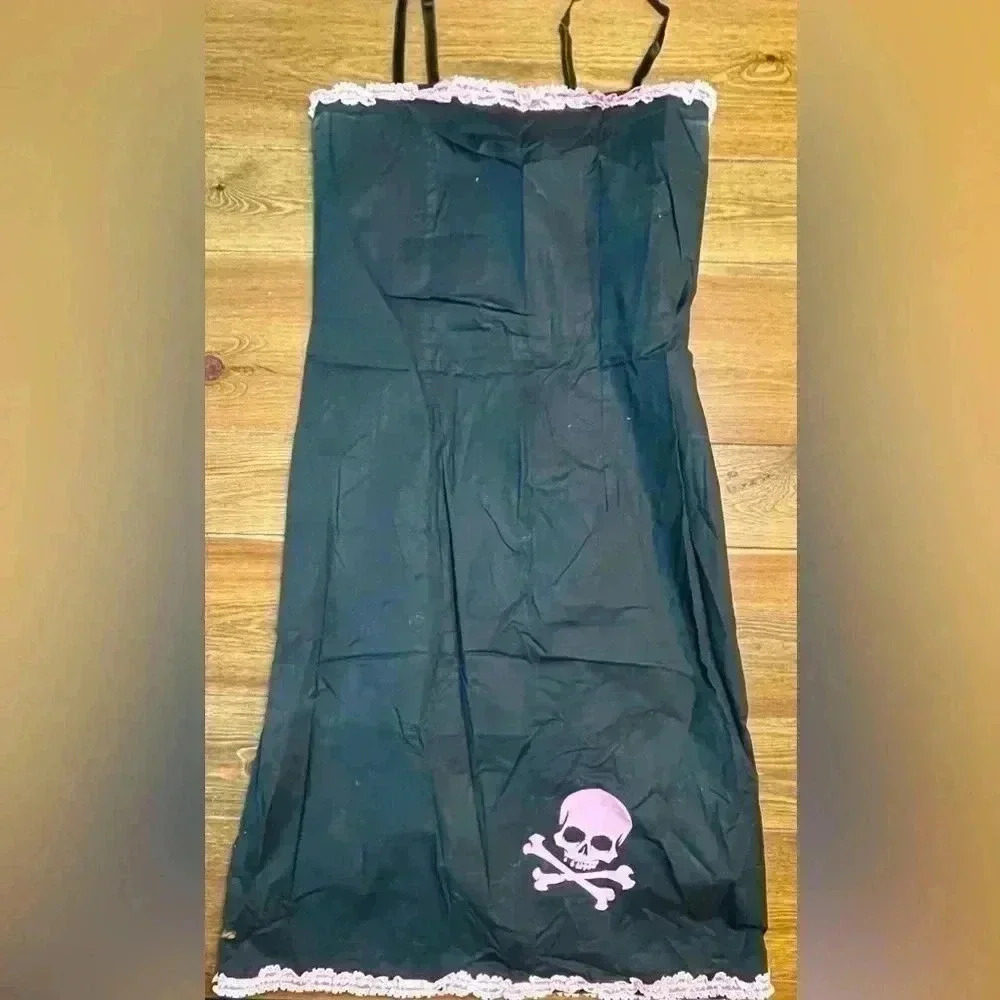 1990s Gothic | Lucky 13 Apparel | Sleeveless Dress | Medium